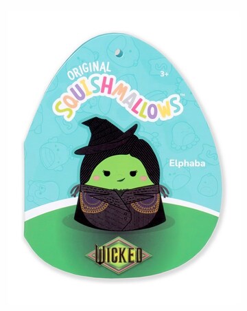 Squishmallows Wicked 8-inch Elphaba Plush
