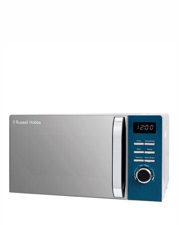 Russell Hobbs Distinctions 20 Litre Ocean Blue Stainless Steel Digital Microwave