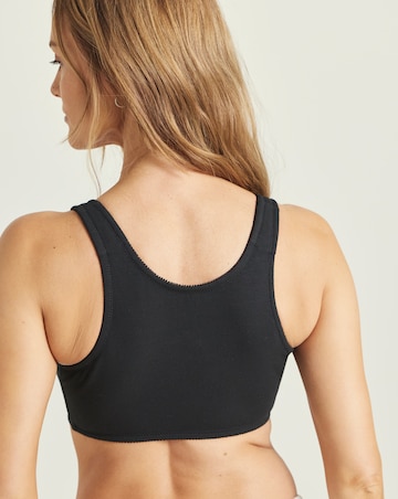 Pretty Secrets (2 Pack) New Sarah Front Fastening Cotton Non Wired Full Cup Bras