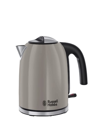 Russell Hobbs Classics Kettle & 2 Slice Toaster Bundle Mocha