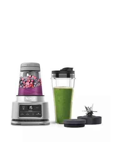 Ninja Foodi Power Nutri Blender 2-in-1 with Smart Torque & Auto-iQ 1100W CB100UK