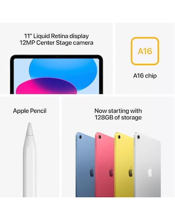 Apple iPad (2025) 11inch Wi-Fi 128GB - Yellow