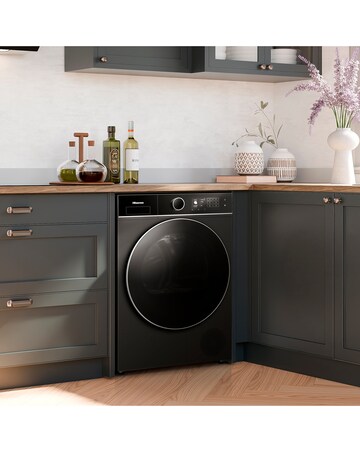 Hisense Power Steam 5i Series DH5I104BWAB WiFi-enabled 10kg Tumble Dryer - Black