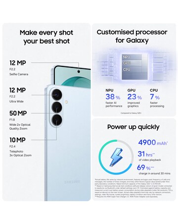 Samsung Galaxy S26+ 256GB - Sky Blue