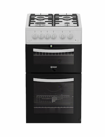 Indesit ITG5GMW 50cm Gas Twin Cooker - White