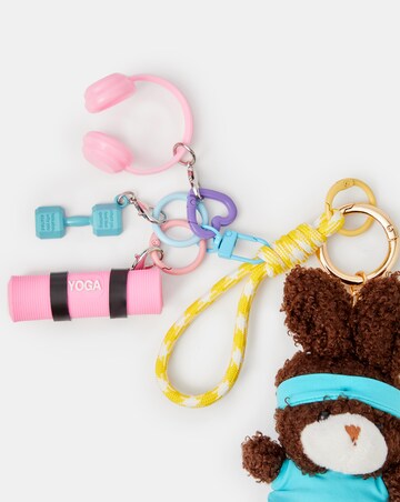 Accessorize Gym Bunny Bag Charm
