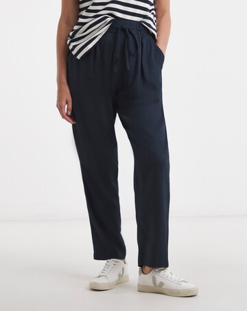 Linen Mix Tapered Trouser