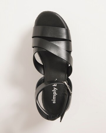 Arabella Flatform Espadrille Sandals - Wide Fit (E)