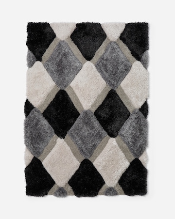 Geo Shaggy Cosy Rug