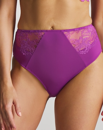 Pretty Secrets Ella Full Brief Knickers Purple