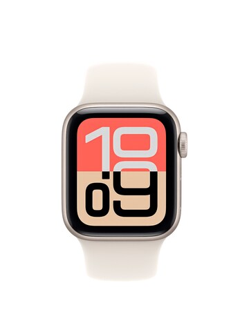 Apple Watch SE 3 GPS + Cellular 40mm - Starlight Sport Band - S/M