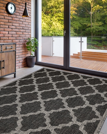Trellis Gel Flatweave Rug