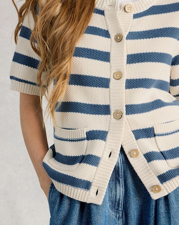 White Stuff Isabella Short Sleeve Cardigan