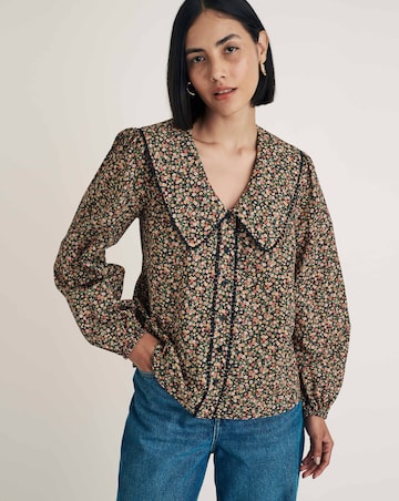 Nobody's Child Floral Print Shirt