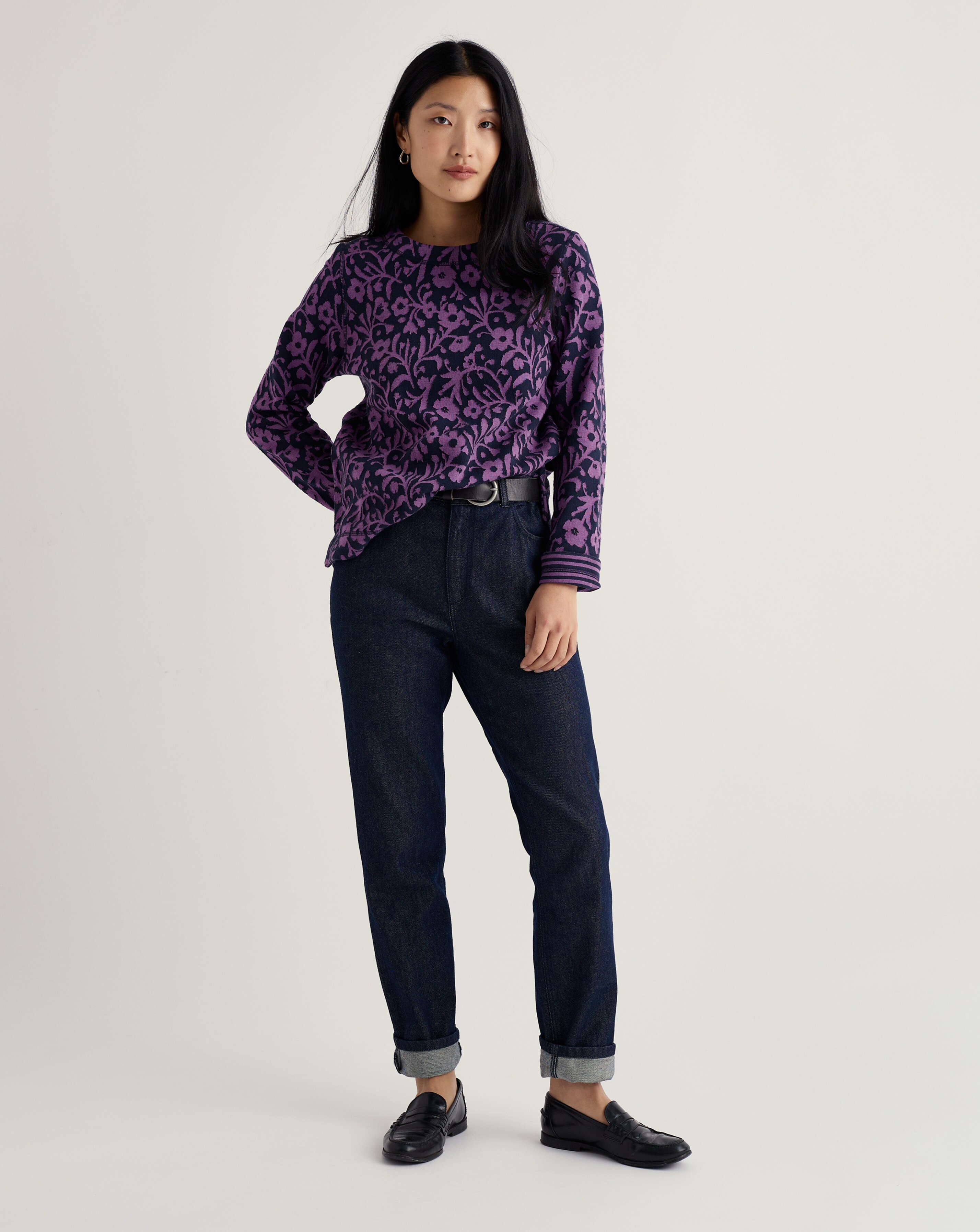 Seasalt Cornwall Gwennol Reversible Jersey Top | Ambrose Wilson