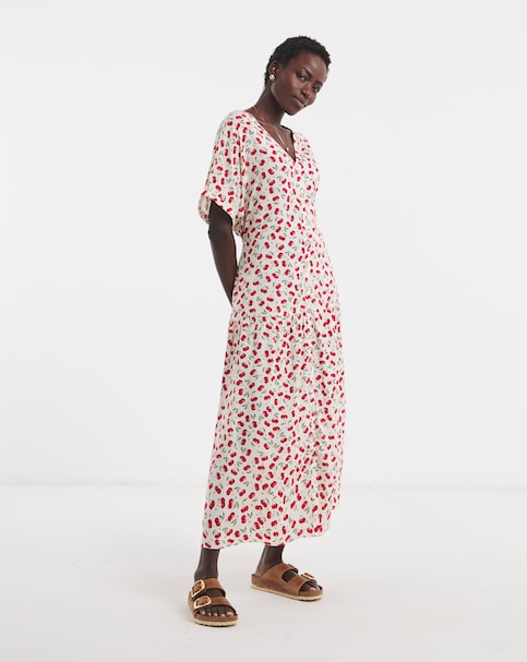 Button Through Dress