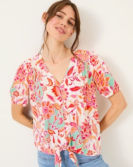 Fatface Savannah Wrap Blouse