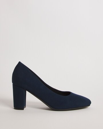 Dorothy Comfort Flexible Court Shoe - Wide Fit (E)