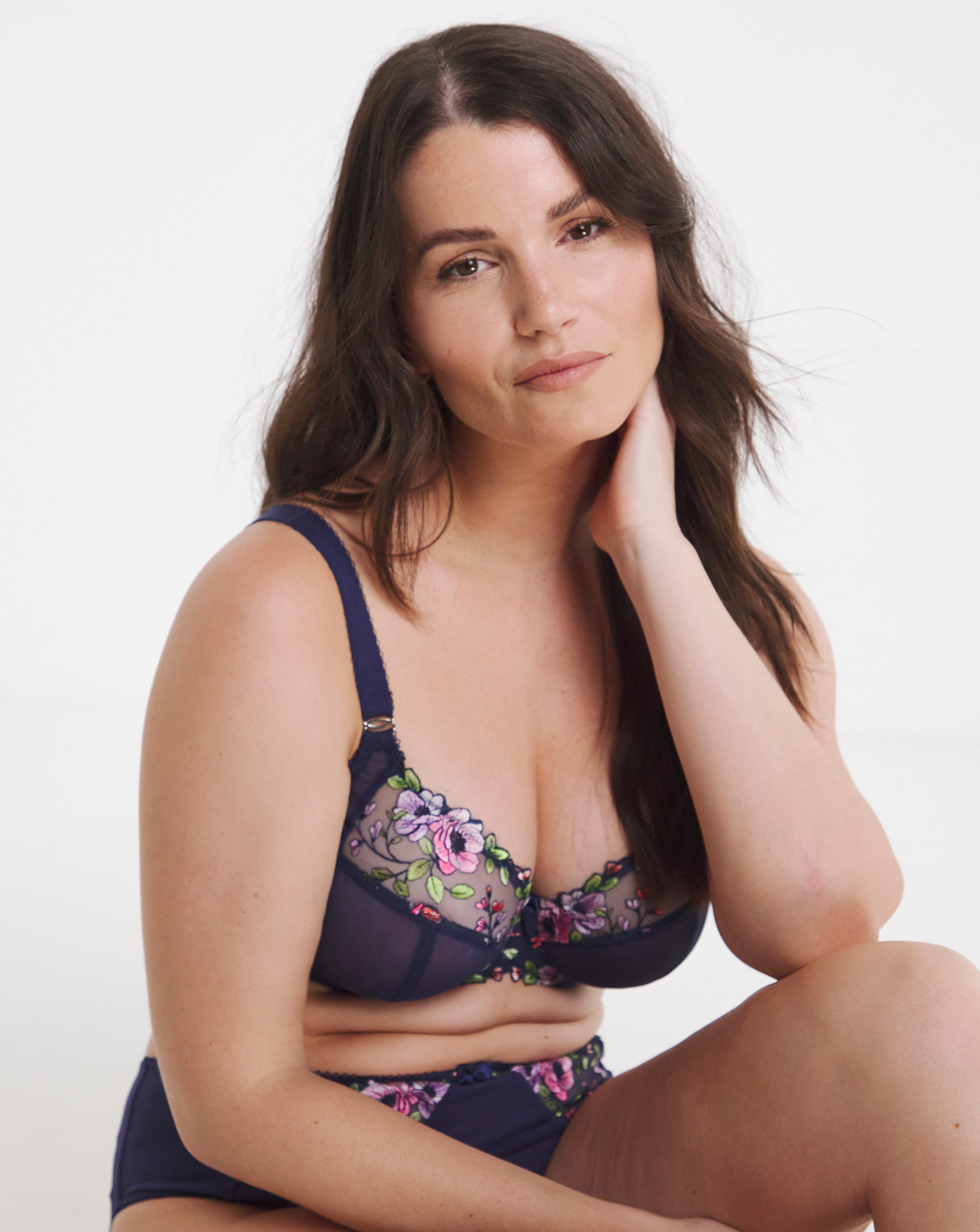 Elomi Himari Plunge Wired Bra Midnight | Ambrose Wilson