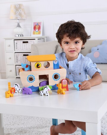 Tooky Toy Wooden Noah's Ark