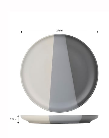 Waterside Dipped 16 Piece Dinner Set