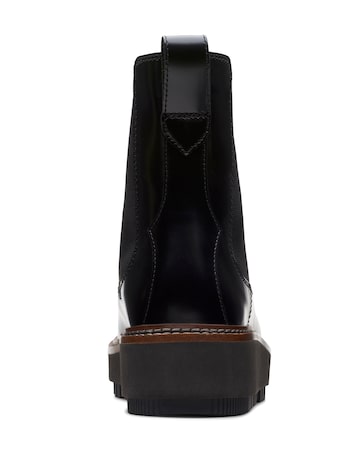 Clarks Orianna Suede Wedge Boots D Fit