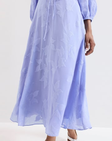 Phase Eight Liona Floral Jaquard Midi Dress