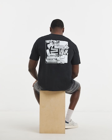 Levi's Short Sleeve Back Graphic Vintage Fit T-Shirt - Black