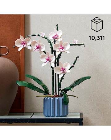 LEGO Orchid Plant & Flowers Set, Botanical Collection 10311