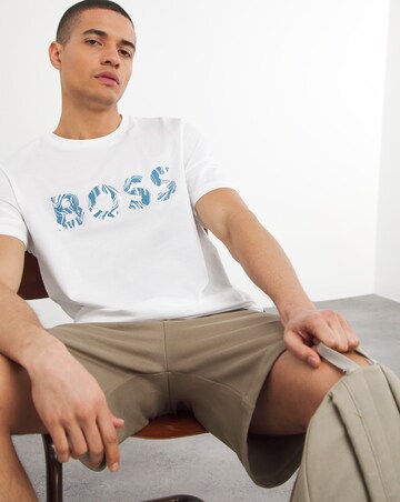 BOSS Graphic Logo White T-shirt
