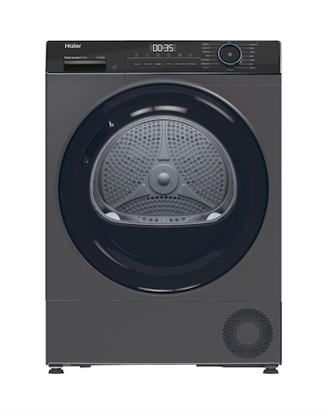 Haier HD90-A2939 9kg Heat Pump Tumble Dryer White + Install