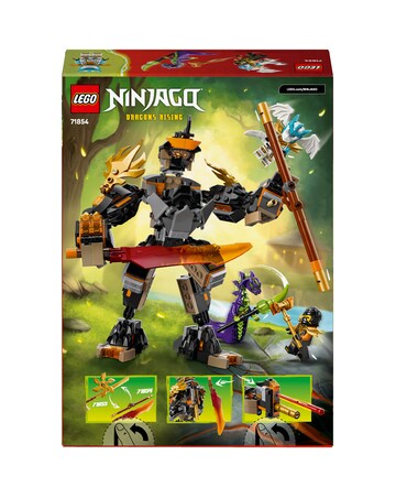LEGO NINJAGO Cole's Mission Mech & Dragon Zane