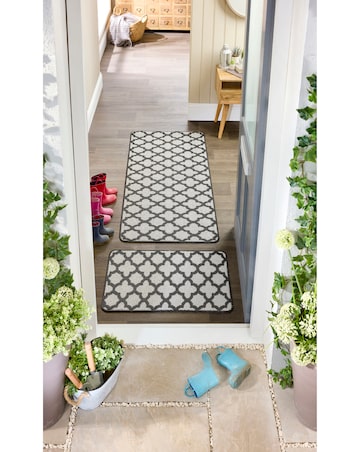 My Mat Moroccan Tile Washable Doormat