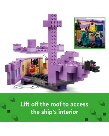 LEGO Minecraft The Ender Dragon and End Ship 21264