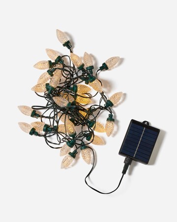 MultiPower Pine Cone String Lights - Set of 30