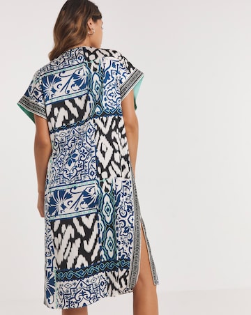 Stretch Satin Printed Nightie