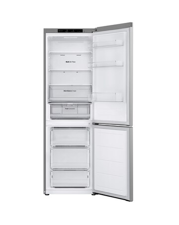 LG GBV3100DPY No Frost Fridge Freezer Silver - D Rated 186 CM