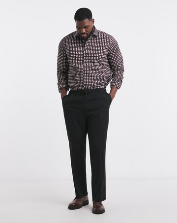 Jacamo Premium Formal Geo Print Shirt