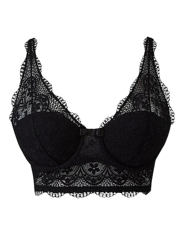 Pretty Secrets Lottie Lace Midi Bralette (B-G)