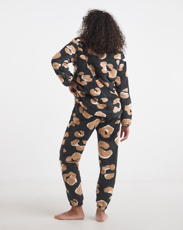 Simply Be Fleece Twosie Animal Print