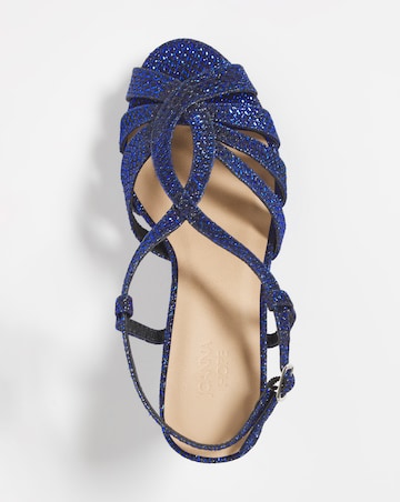 Joanna Hope Crossover Platform Sandal EEE Fit