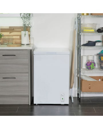 Abode A99CF0E1W Chest Freezer 99L White + Install