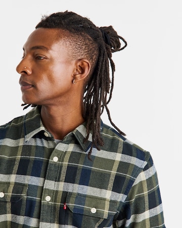 Levi's Jackson Worker Shirt - Green Plaid