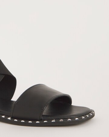 Jade Stretch Cross Flat Sandals Wide E Fit Simply Comfort