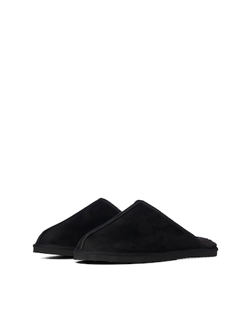 Jack & Jones Dudely Microfibre Slipper - Black