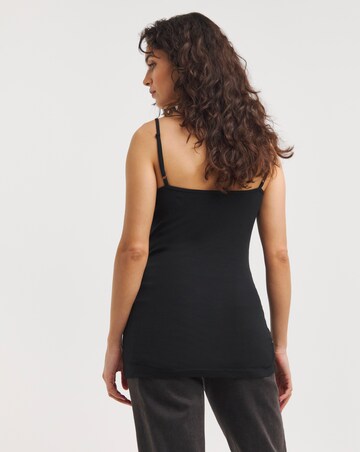Black 2 Pack The Longline Camis