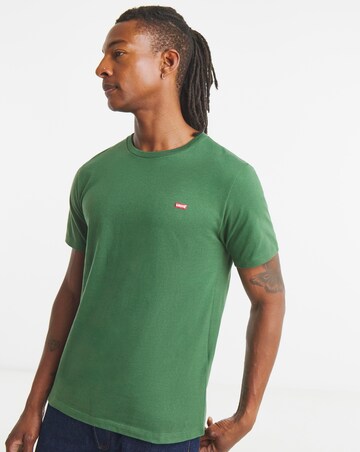 Levi's Short Sleeve Housemark T-Shirt - Dark Green
