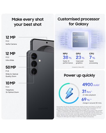 Samsung Galaxy S26+ 256GB - Black