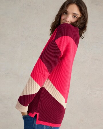 White Stuff Jana Abstract Jumper