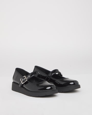 Lou Chunky Mary Jane Wide E Fit